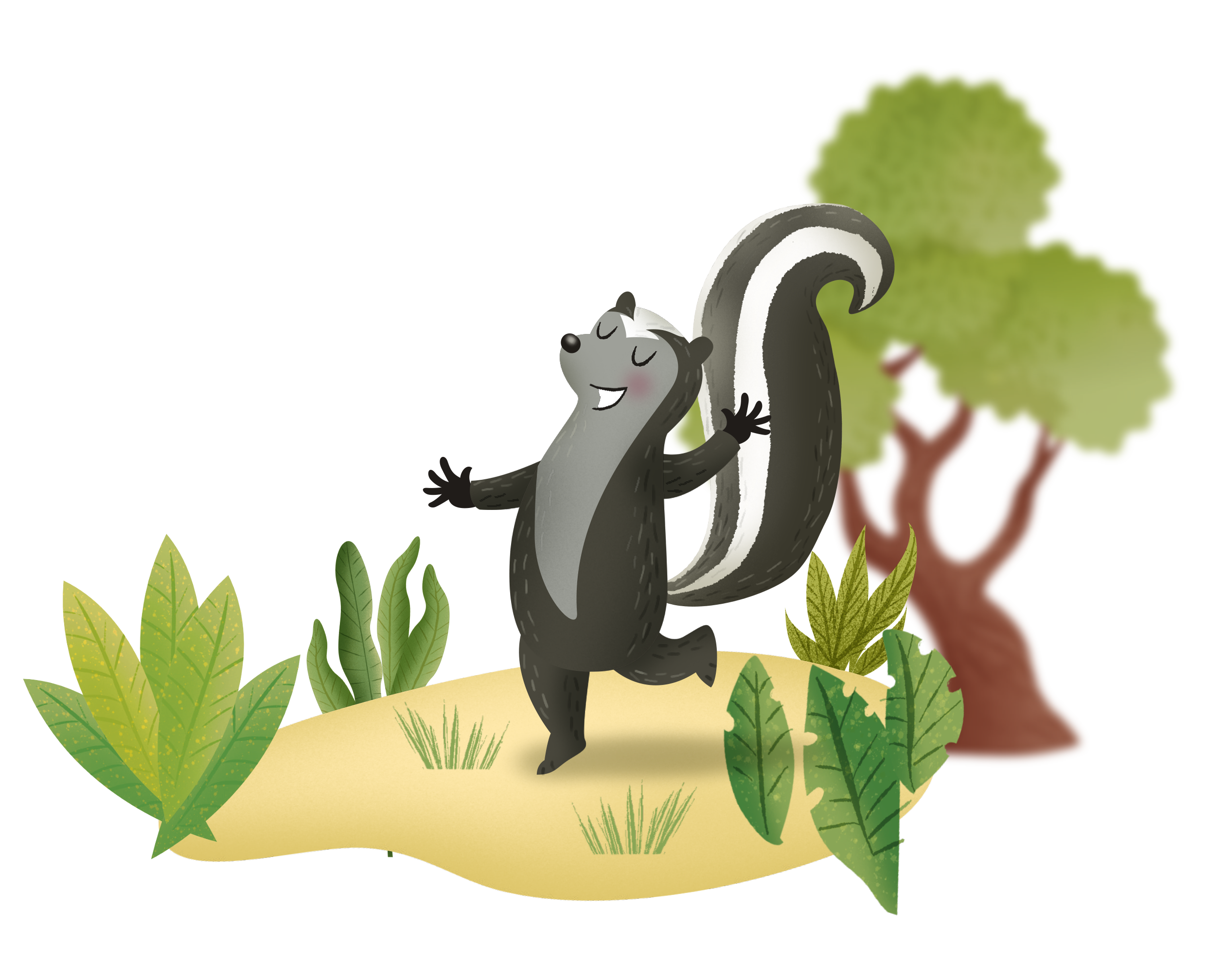 Skye-skunk-happy
